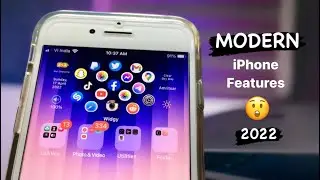 MODERN iPhone Features (2022)🔥🔥 - Give Your iPhone Modern Look