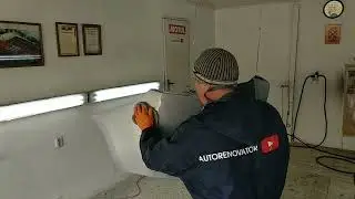 Окрас тотального бампера .Как попасть в оригинальный цвет.