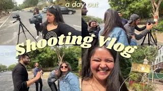 Day in my life | shoot day| short film shoot | shooting vlog | shooting time | BTS | Sanya Agarwal