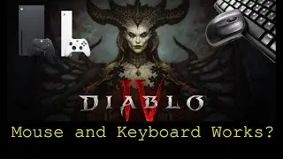 Diablo 4 - Xbox Series X - mouse and Keyboard test