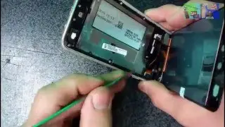 SAMSUNG A3 Замена модуля дисплея LCD + TOUCHSCREEN replacement