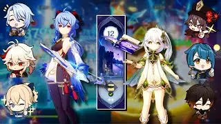 New Abyss 3.2 C1 Ganyu C0 Kazuha C0 Hu Tao C0 Nahida Carry | Floor 12-9 Star | Genshin Impact