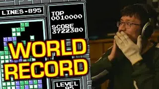 NES Tetris - FIRST EVER 3 Million (Former Score World Record)