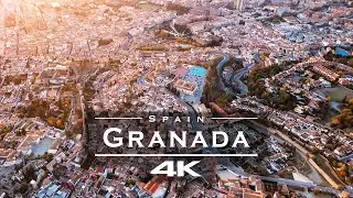 Granada, Spain 🇪🇸 - by drone [4K]