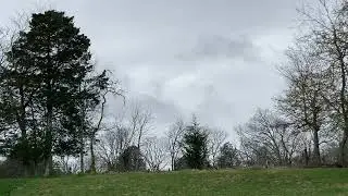Storm in the morning, March 24, 2023