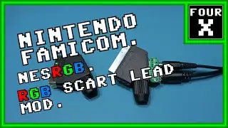 Nintendo Famicom - NESRGB - RGB SCART Lead Mod
