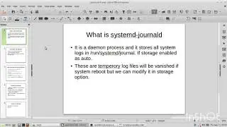 Systemd-journald & journals in linux ! Explained Tamil.
