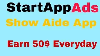 How To Show StartApp Ads In Aide App|| Earn 50$ Everyday
