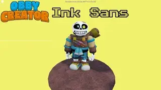 Ink sans speedbuild | Obby Creator | (Roblox)