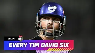 Every Tim David SIX In Incredible BBL Season | 