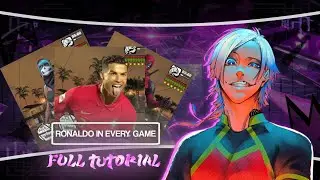 Ronaldo In Every Game Template Capcut Full | Full Tutorial |