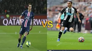 coparacion angel di maria vs migul almiron