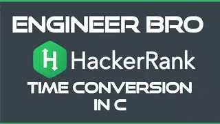 Time Conversion HackerRank problem solution