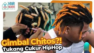 💈Retouch Dreadlock Hair With Orange Color!