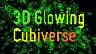 Create a 3D Glowing Cube-iverse with Three.js
