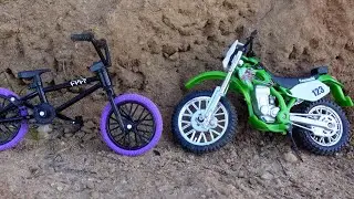 BMX Finger | Tech Deck Finger BMX And Dirt Bike Off Roading | Phonk Music