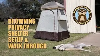 Browning Privacy Shelter Setup, Walk-Through & Take Down