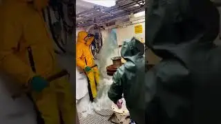Storm in ship