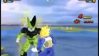 Jugando Dragon Ball Z Budokai Tenkaichi 3 Sparking! Meteor SOY RE PRO esta en muy fuerte :D