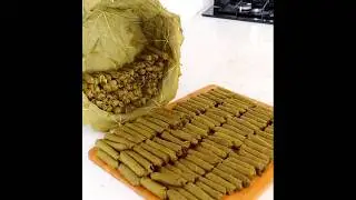 📣SARMA Pişirmenin SIRRI BURADA❗ Asla PİRİNÇLERİ Kırılmaz ÇOK Lezzetli ETLİ Yaprak SARMA🤩