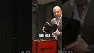 A New 100 Million Subscribers Play Button! (WWE!)