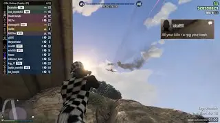 GTA online | I saved the lobby from a Griefer