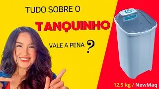 Tanquinho de 12,5 kg newmaq / vale a pena? melhor tanquinho? qual comprar? 2023