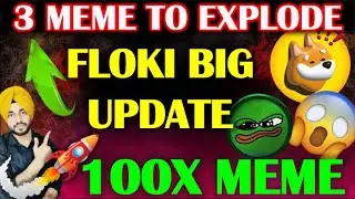 🚨3 MEME COINS READY FOR MOONSHOT | FLOKI INU TRADING BOT FINAL LAUNCH | PEPE COIN BONK COIN UPDATE