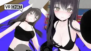 Beat me in a match and we can go on a date🤭 VRchat POV BOXING