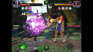 Darkhawk with Cavalier tech buff - Marvel Contest of Champions