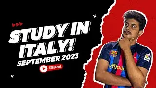 Get ready for September 2023 Intake | Study in Italy