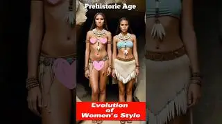 The Evolution Of Women's Fashion Style: Ai Generated Video