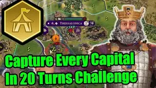 Civilization VI: Can I Capture EVERY Capital In 20 Turns