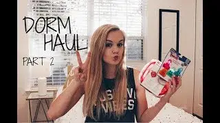 Freshman Dorm Haul 2017 Part 2 // Valdosta State University
