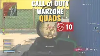 Call of Duty Warzone: Quads 10 Kill Win!