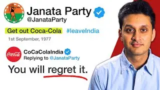 The Day Coca Cola left India | CA Rohan Gupta