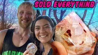 💵 We Sold Everything! Full Time Crystal Collectors 💎 Herkimer Diamonds (Part 2) | Rockhounding
