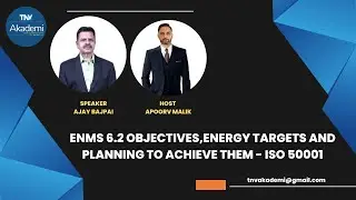 Webinar On EnMS objectives, energy targets and planning to achieve Them ISO 50001