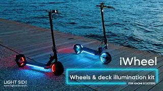 iWheel - wheels and deck illumination kit for Xiaomi Scooter 4 Ultra & Xiaomi Scooter 4 Pro