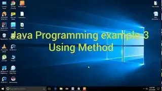 Java Programming-13  Java Program using method( Example-3 +,- of two numbers using method)