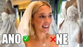 VYBRALA JSEM SI SVATEBNÍ ŠATY