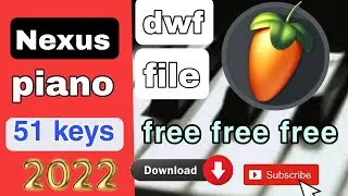 Nexus piano 51 keys sample pack free download| fl studio mobile DWP format| Roxx beats