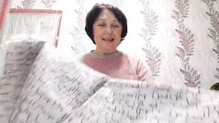 Распаковка посылки. Вышиваю.