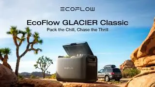 EcoFlow GLACIER Classic | All New Portable Cooler, Freezer, and Battery—All in One