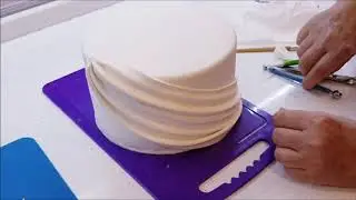 Свадебный торт в 2 яруса