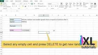 Random Function In Excel