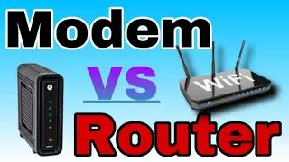 Difference between Modem and Router