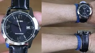 CASIO STANDARD SOLAR TOUGH MTP-VS02L-1A - UNBOXING