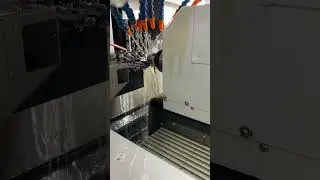 Работа токарного станка с ЧПУ. #токарка #чпу #токарнаяобработкаметалла #изготовление_деталей
