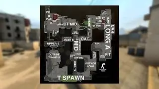 CS GO / Haritadaki Yerlerin İsimlerini Radarda Gösterme